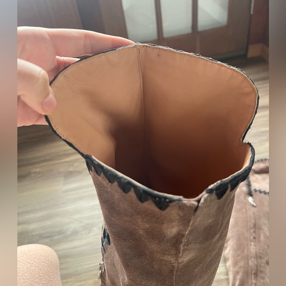 ✨RARE✨ Sigerson Morrison knee high suede boots 🤎 - Picture 4 of 8